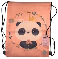 Worki na buty - Worek szkolny na buty obuwie odblask PANDA - miniaturka - grafika 1