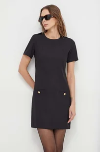 Silvian Heach sukienka kolor czarny mini prosta - Sukienki - miniaturka - grafika 1