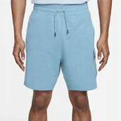 Spodenki męskie - Spodenki BŁĘKITNE SZORTY NIKE BAWEŁNA DM4582-424 r. M - miniaturka - grafika 1