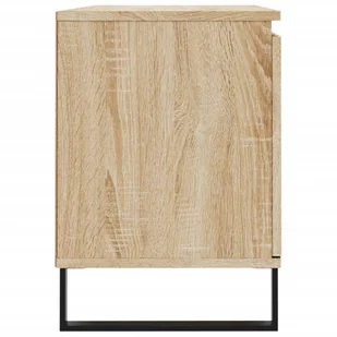 Szafka pod telewizor, dąb sonoma, 104x35x50 cm Lumarko! - Szafki RTV - miniaturka - grafika 6