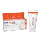 Problemy skórne - Linourea A+E krem mocznikowy z witaminami A i E 50g - miniaturka - grafika 1
