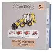 Gry planszowe - Domino dwustronne Pojazdy - Mama Maluje - miniaturka - grafika 1