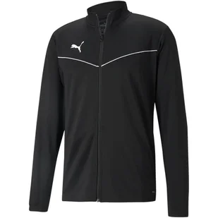 Bluza męska Puma teamRISE Training Poly Jacket czarna - Bluzy sportowe męskie - miniaturka - grafika 1