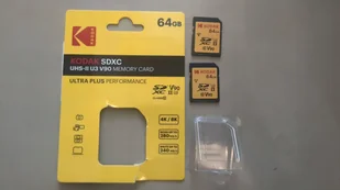 Kodak SD 64GB UHS-II U3 V90 Ultra Pro - Karty pamięci - miniaturka - grafika 1