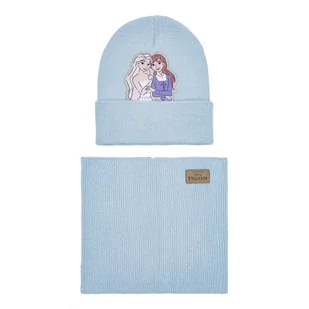 Komplet dziecięcy Frozen ACCCS-AW24-244DFR - Czapki dla dzieci - miniaturka - grafika 1