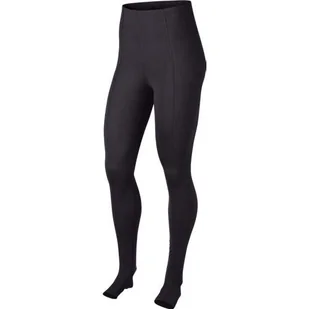 Nike damskie spodnie do jogi do studia, olej, szare, M - Spodnie damskie - miniaturka - grafika 1