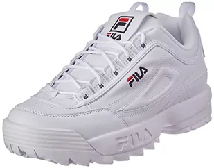 Fila Męskie Trampki Disruptor Low-Top, Biały, 43 EU - Trampki męskie - miniaturka - grafika 1