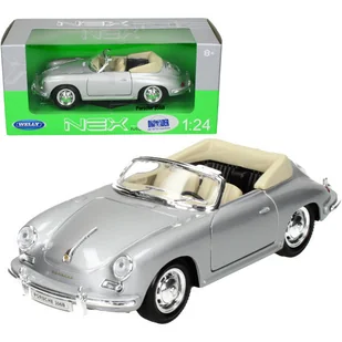 Welly Porsche 356B, srebrne WE29390 - Samochody i pojazdy dla dzieci - miniaturka - grafika 2