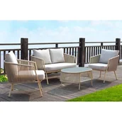 Meble ogrodowe - Zestaw mebli Queen beżowy - miniaturka - grafika 1