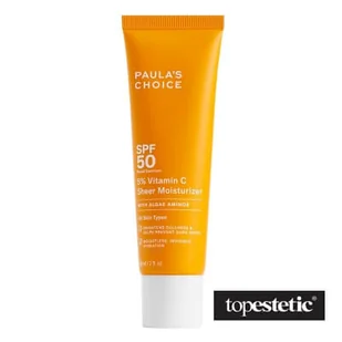 Paulas Choice 5% Vitamin C Sheer Moisturizer SPF 50 Krem nawilżający z 5% witaminą C SPF 50 15 ml - Kremy do twarzy - miniaturka - grafika 1