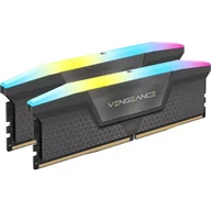 Pamięci RAM - CORSAIR Vengeance RGB DDR5 RAM 64GB (2x32GB) 6000MHz CL30 AMD Expo - miniaturka - grafika 1