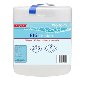 Ręcznik papierowy BIG Comfort 275 czyściwo 6 rolek - Chusteczki higieniczne - miniaturka - grafika 2