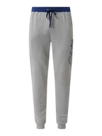 Spodnie sportowe męskie - Spodnie dresowe z nadrukiem z logo model ‘Minep’ - miniaturka - grafika 1