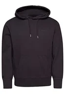 Bluzy męskie - Superdry Męska bluza z kapturem, Dark Slate Grey, XL - miniaturka - grafika 1