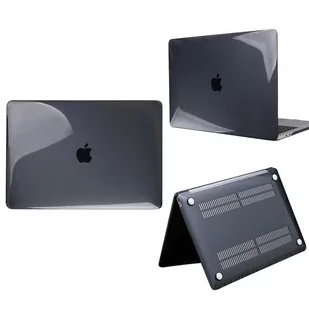 Apple Etui silikonowe pokrowiec HardShell Case do MacBook Pro 13 2016-2020 (Czarne) - Torby na laptopy - miniaturka - grafika 1