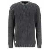 Odzież taktyczna i umundurowanie - Alpha Industries Sweter Acid Pullover 138402 01 - Czarny - miniaturka - grafika 1