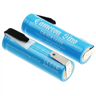 14500 / Remington R9 700mAh 2.52Wh Li-Ion 3.7V z blaszkami bez PCM zestaw 2 szt (Cameron Sino) - Akcesoria i części do maszynek do golenia - miniaturka - grafika 1