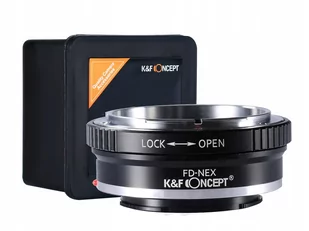 K&F ADAPTER CANON FD na SONY NEX E-MOUNT - Paski, szelki, uprzęże foto - miniaturka - grafika 1