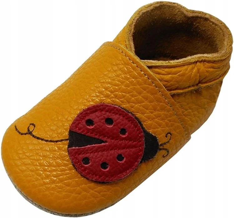 YIHAKIDS ŻÓŁTE BUTY DZIECIĘCE WSUWANE 18 1S6U