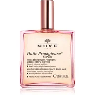 Olejki do ciała i włosów - Nuxe Huile Prodigieuse Florale multifunkcyjny suchy olejek do twarzy ciała i włosów 50 ml - miniaturka - grafika 1