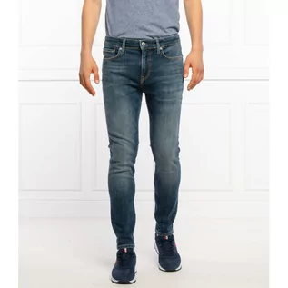 Spodnie męskie - Superdry Jeansy | Skinny fit - grafika 1