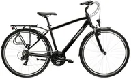 Rowery - Rower 28 KROSS Trans 1.0 Czarny Shimano Trekking Męski - miniaturka - grafika 1