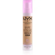Korektory do twarzy - NYX Professional Makeup Bare With Me Concealer Serum Medium - miniaturka - grafika 1