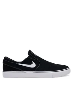 Nike Tenisówki Sb Janoski+ Slip FN5893 001 Czarny - Trampki męskie - miniaturka - grafika 1