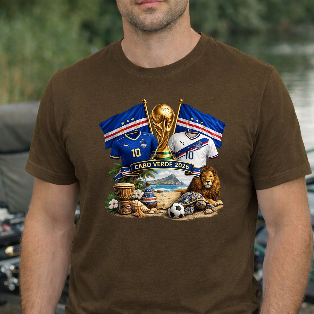 Koszulka WORLD CUP 2026 kolor brązowy rozmiar 4XL