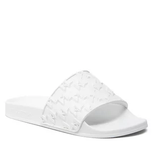 Lagerfeld Klapki KARL KL80903 White - Klapki i japonki damskie - miniaturka - grafika 1