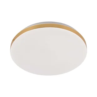 Złoty plafon LED barwa neutralna LP-335/1C M 4GD SQUARE z serii BABILON - Lampy sufitowe - miniaturka - grafika 2