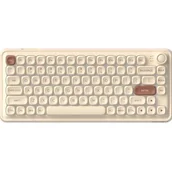 Klawiatury - Dareu Z82 Bluetooth + 2.4G brązowa - miniaturka - grafika 1