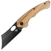 Noże - Nóż składany Bestech Skirmish Natural Olivewood, Black Stonewashed 154CM (BL06C) - miniaturka - grafika 1