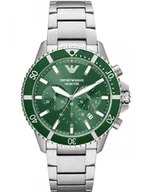 Zegarki męskie - ZEGAREK MĘSKI EMPORIO ARMANI AR11500 DIVER (zi035d) - miniaturka - grafika 1