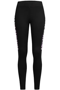 Lonsdale Clashmore legginsy damskie, Czarny/fioletowy, S - Legginsy - miniaturka - grafika 1