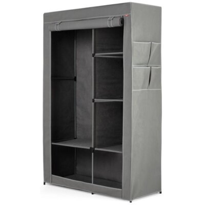 Szafa tekstylna RAYEN RA-2384.01 (105 x 45 x 161 cm) Szary