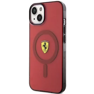 Ferrari FEHMP14SURKR iPhone 14 6,1" czerwony/red hardcase Translucent Magsafe - Etui i futerały do telefonów - miniaturka - grafika 2