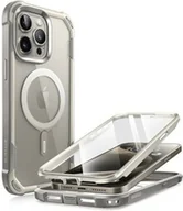 Etui i futerały do telefonów - Supcase Etui pancerne i-Blason Ares Mag SP z MagSafe do iPhone 15 Pro, szare - miniaturka - grafika 1