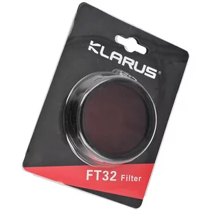 Filtr do latarek Klarus XT32 czerwony (FT32 RD) - Latarki - akcesoria - miniaturka - grafika 3
