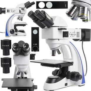 Profesjonalny Mikroskop Metalurgiczny Binokularowy Techrebal MT4 LED 500x - Mikroskopy i lupy - miniaturka - grafika 1