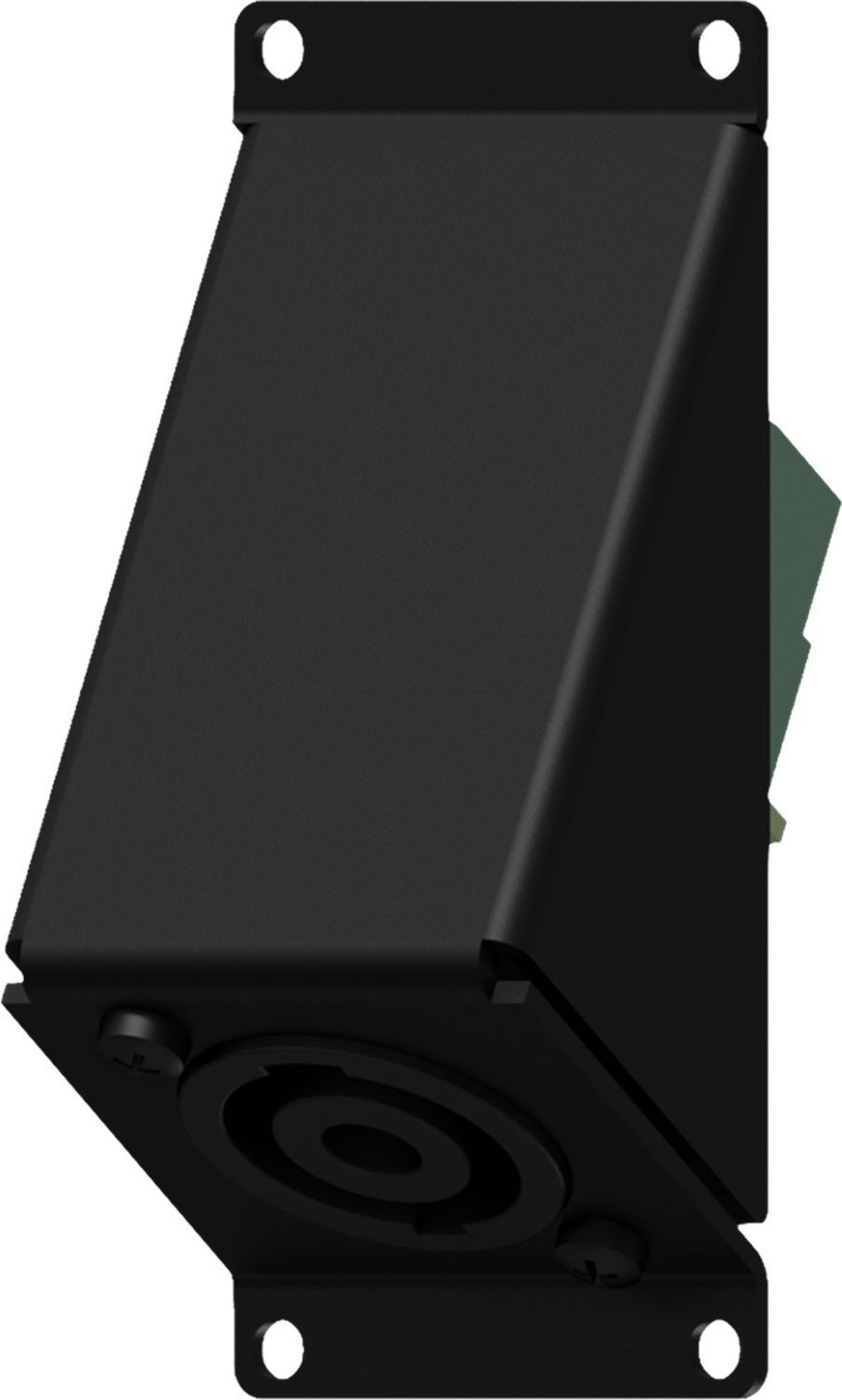 Caymon CAYMON CASY143/B Panel CASY kątowe męskie złącze SpeakON – 4-pinowe złącze skręcane, czarny