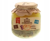 Szybkie dania obiadowe - Dworek Żurek z kiełbasą 720 g - miniaturka - grafika 1
