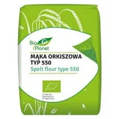 Mąka - MĄKA ORKISZOWA TYP 550 BIO 1 kg - BIO PLANET - miniaturka - grafika 1