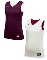 Koszulki i topy damskie - Damska Dwustronna Koszulka Nike Air Jordan Dri-FIT AT0536-670 L - miniaturka - grafika 1