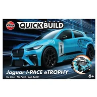 Samochody i pojazdy dla dzieci - Samochód AIRFIX Quickbuild Jaguar I-PACE eTROPHY J6033 - miniaturka - grafika 1