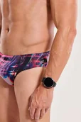 Kąpielówki męskie - ZEROD Kąpielówki BRIEFS glitcher - miniaturka - grafika 1