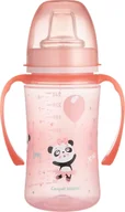Kubki dla dzieci - Canpol Kubek treningowy 240 ml Exotic Animals 35/208_pin Canpol babies - miniaturka - grafika 1