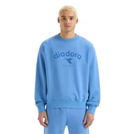 Bluzy męskie - Bluza unisex DIADORA SWEATSHIRT CREW ATHL. LOGO - miniaturka - grafika 1