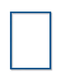 Magnetoplan Koszulka magnetyczna A5 ramka niebieski 5szt 1131103 - Systemy ekspozycyjne i znaki informacyjne - miniaturka - grafika 1