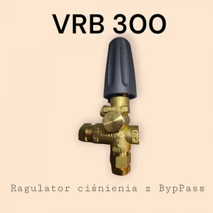 Regulator ciśnienia z bay-pass VRB 300 BAR 35l/min - Akcesoria do myjek - miniaturka - grafika 1